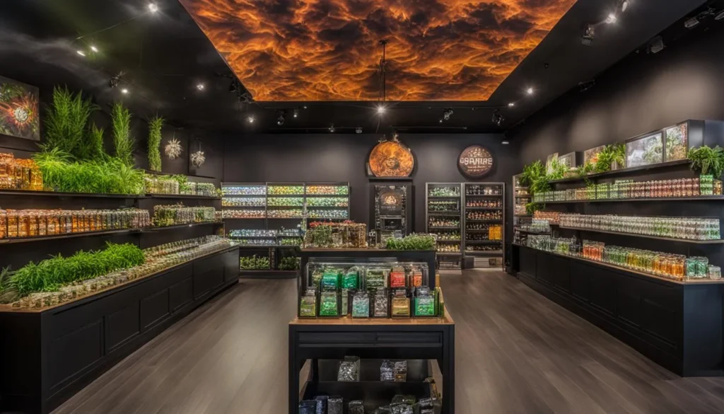 Branded Cannabis Products at The Fire Garden