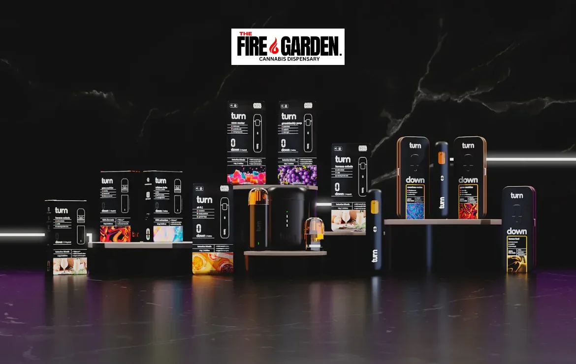 Discover Turn Cannabis at The Fire Garden Leading the Way in Premium Vape Oils and Resins