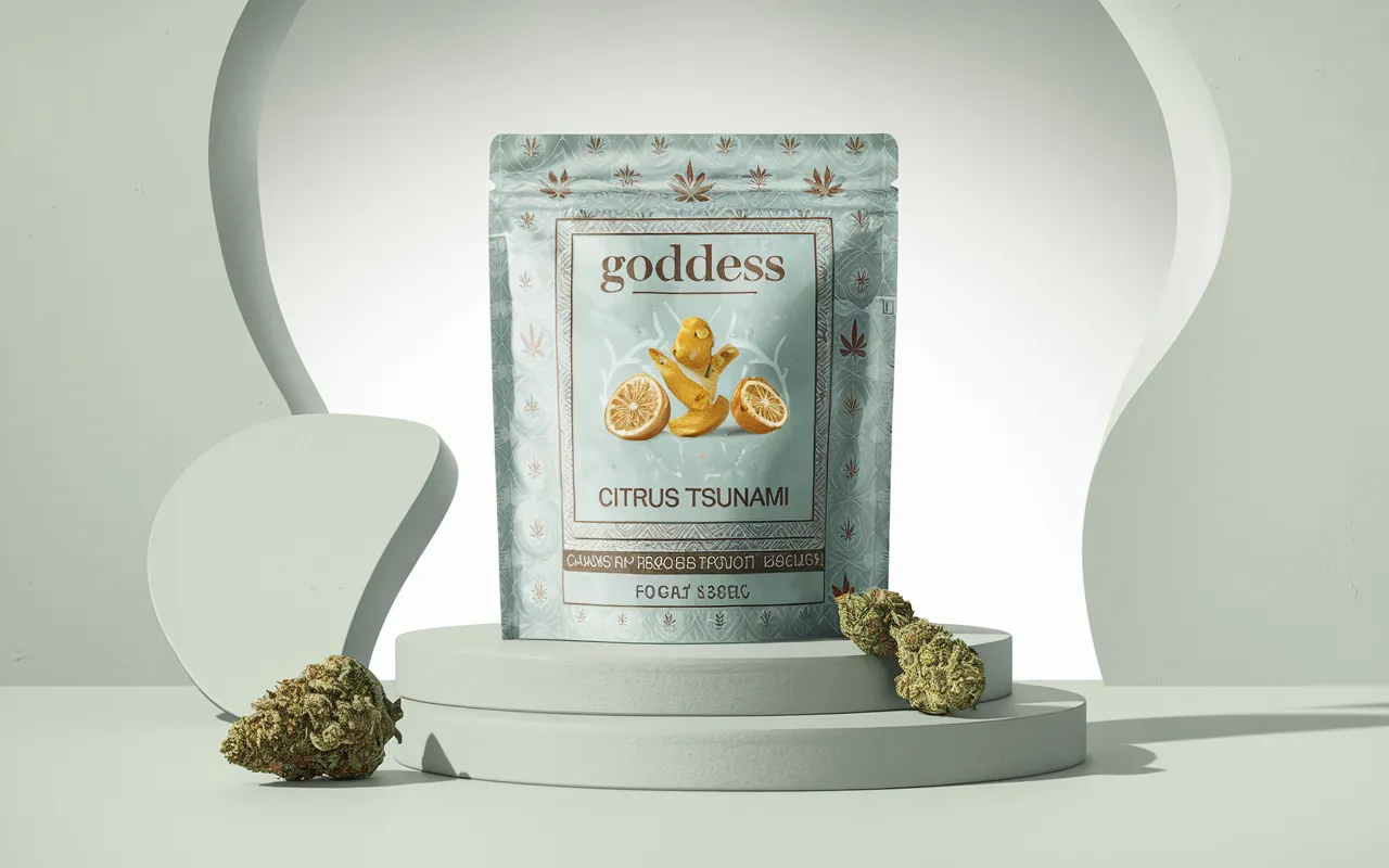 Discover the Chill Vibes with Goddess Citrus Tsunami Chillum
