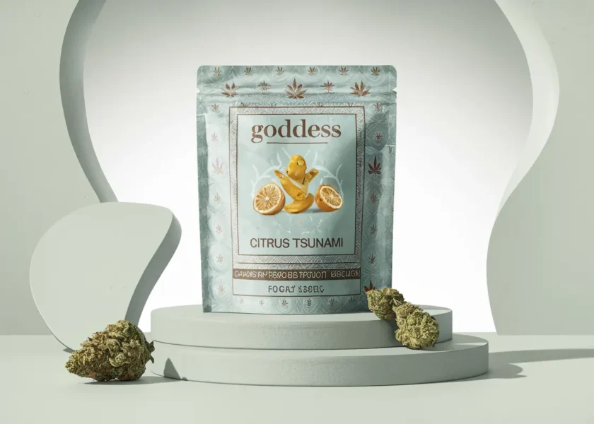 Discover the Chill Vibes with Goddess Citrus Tsunami Chillum